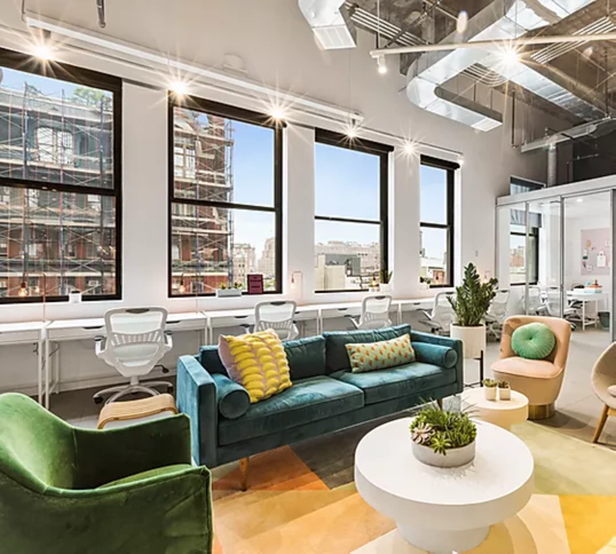laid back office environment